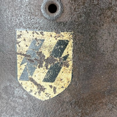 Waffen SS M42 EF64 helmet