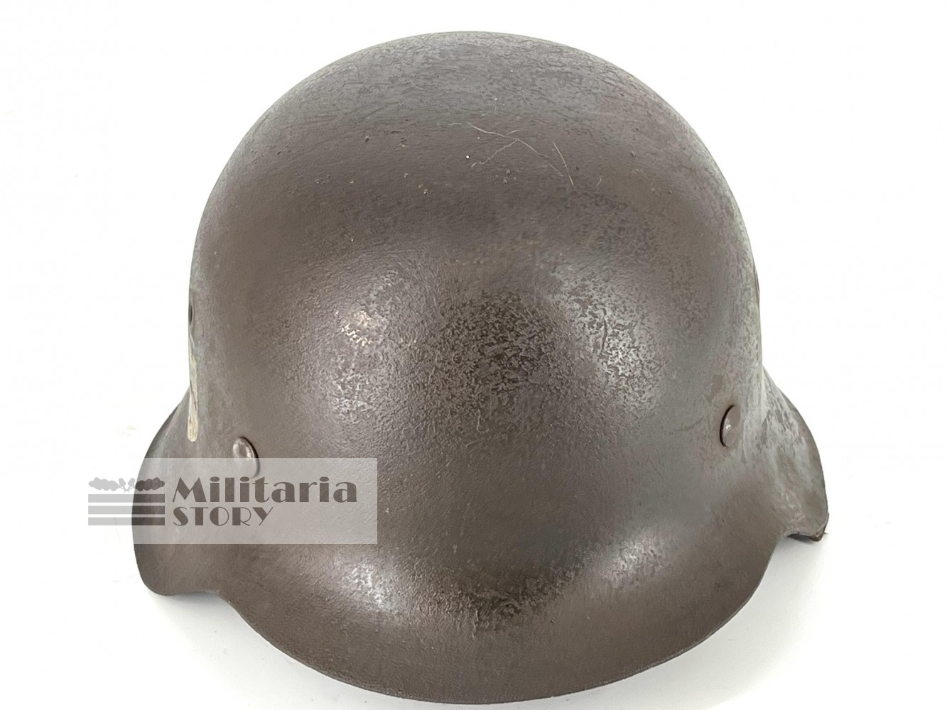 Waffen SS M42 EF64 helmet - Waffen SS M42 EF64 helmet: German Headgear