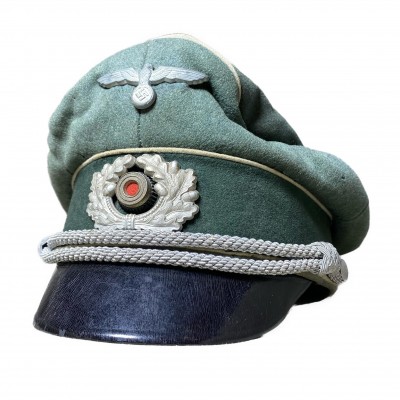 Wehrmacht "crusher style" visor cap