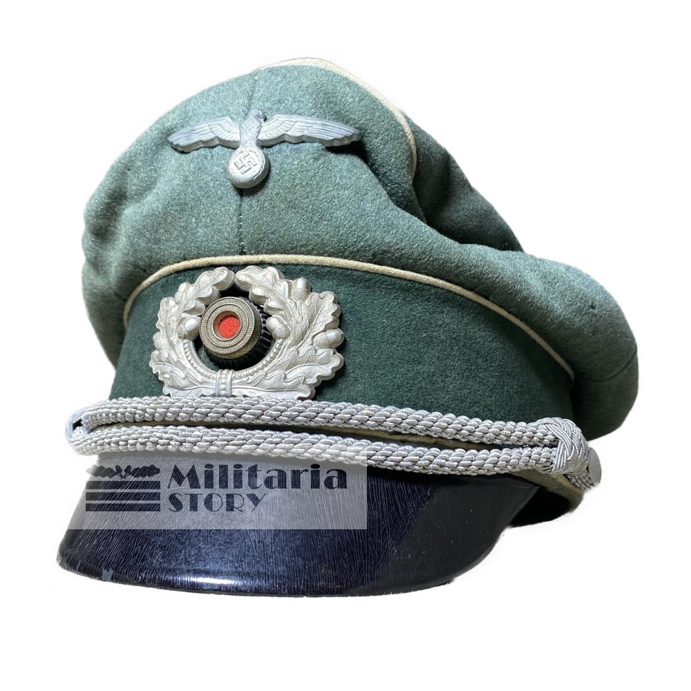 Wehrmacht "crusher style" visor cap
