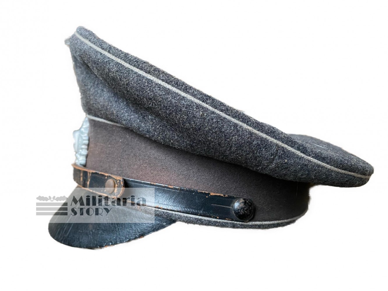 WWII German DRK Crusher/Visor cap - WWII German DRK Crusher/Visor cap: Vintage German Headgear