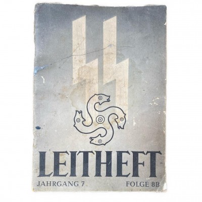 SS Leitheft Magazine - WW2 German Third Reich Art