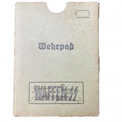 Waffen SS Wehrpass cover - German Other