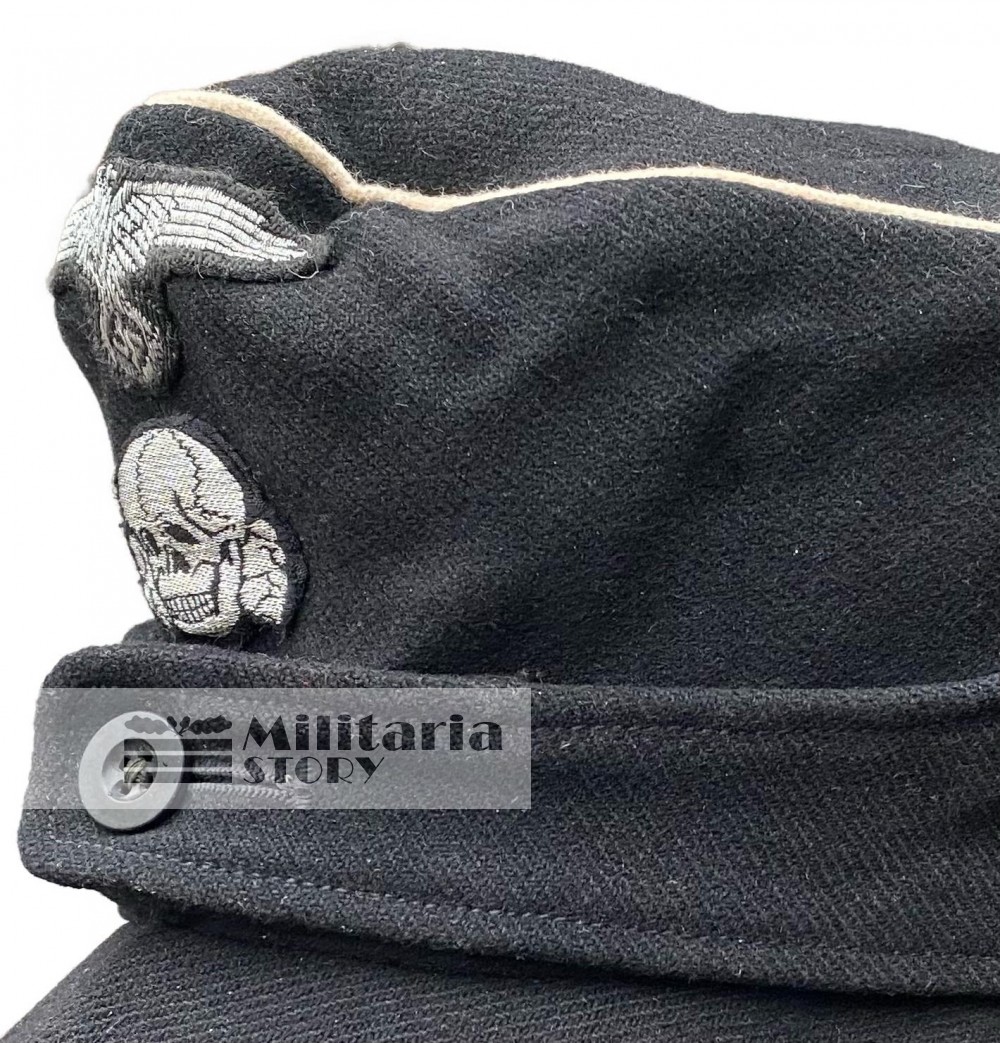 Waffen SS Panzer Officer Feldmutze - Waffen SS Panzer Officer Feldmutze: WW2 German Headgear