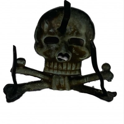 Army (Heer) Braunschweig visor cap skull