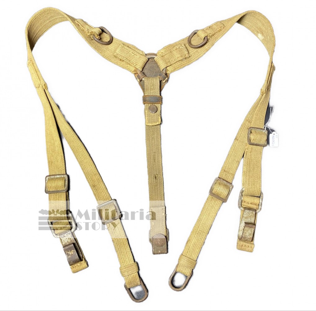 Tropical canvas Y straps  - Tropical canvas Y straps : pre-war German Equipment