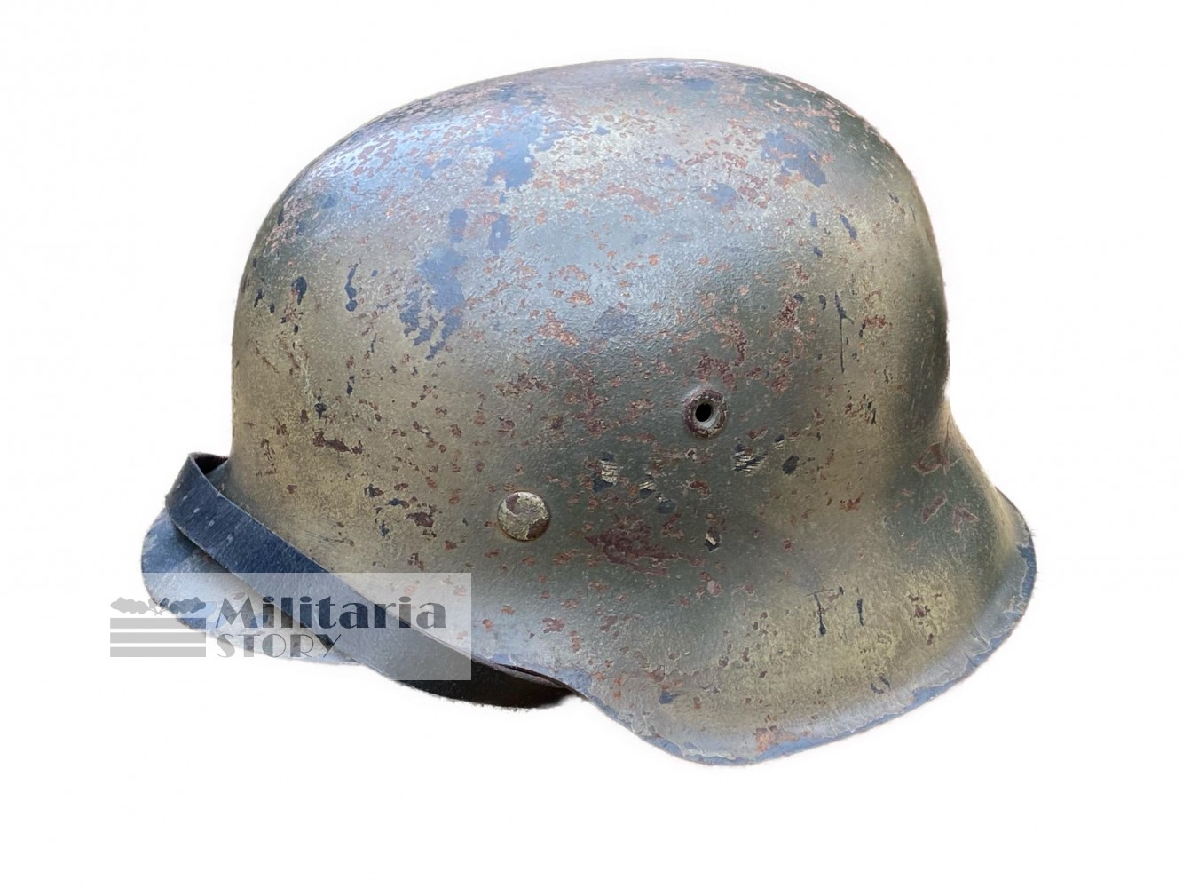 Luftwaffe M42 camo helmet  - Luftwaffe M42 camo helmet : pre-war German Headgear