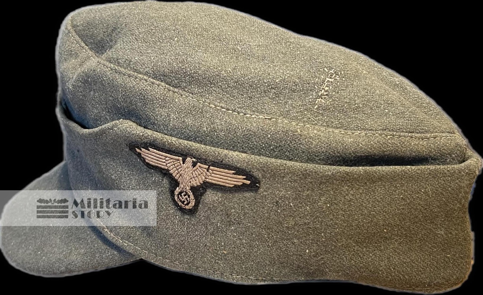 Killer Waffen SS M43 field cap - Killer Waffen SS M43 field cap: pre-war German Headgear