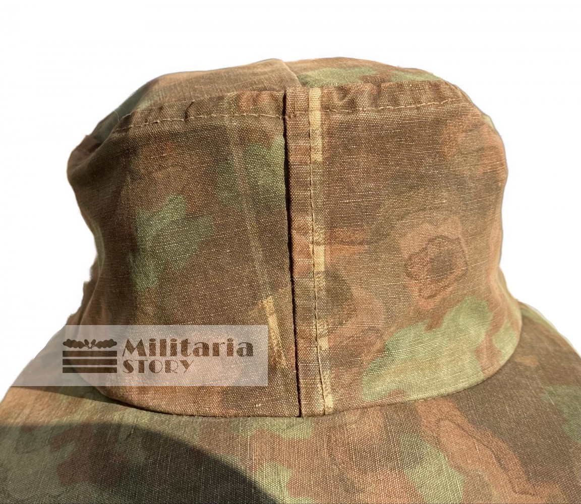 Waffen SS Blurred Edge camouflage field cap - Waffen SS Blurred Edge camouflage field cap: Vintage German Headgear