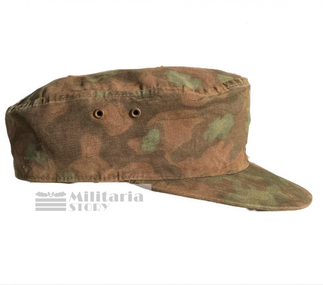 Waffen SS Blurred Edge camouflage field cap - Waffen SS Blurred Edge camouflage field cap: German Headgear