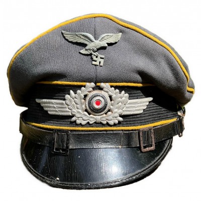 Fallschirmjager/Pilot LW visor cap