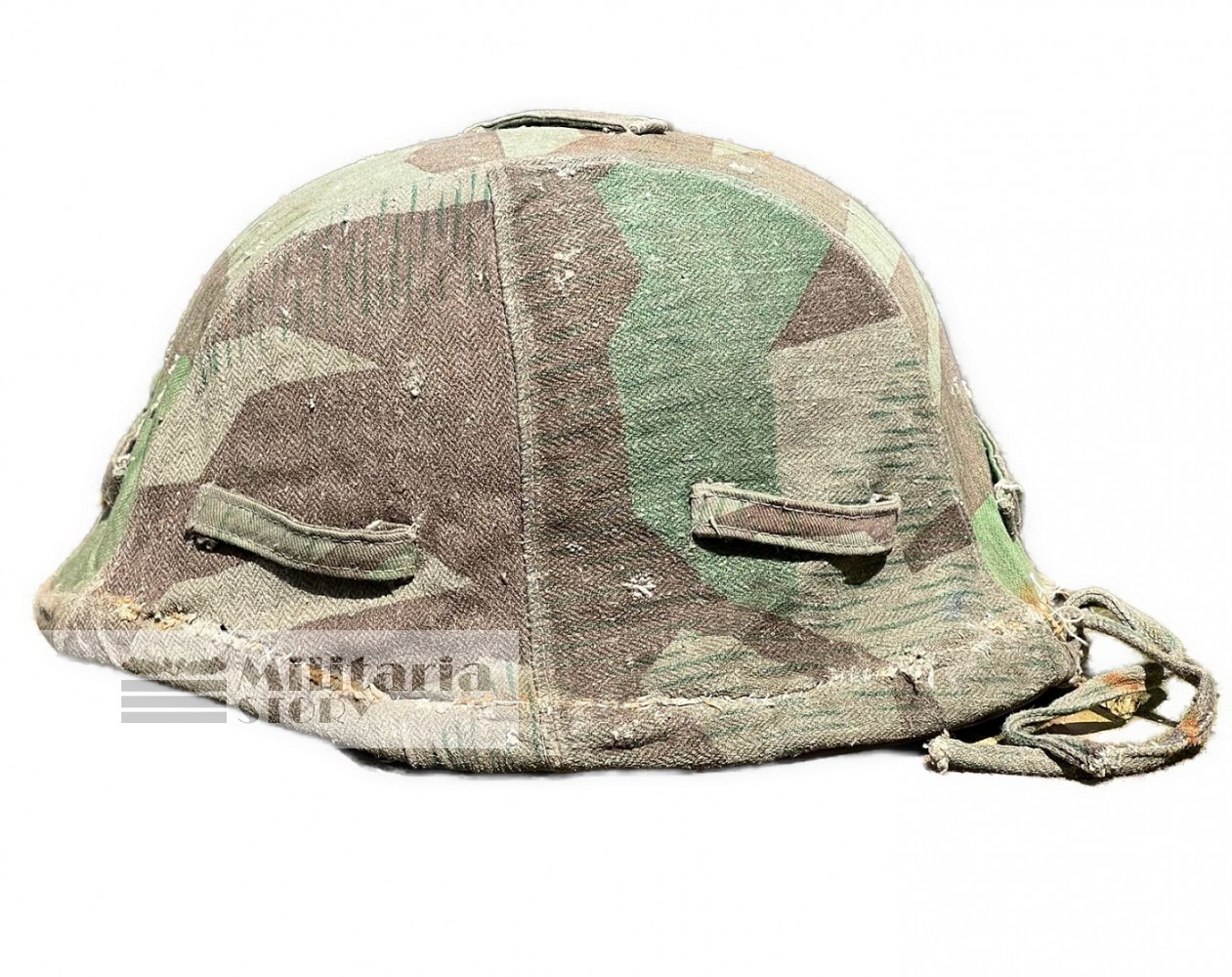 Heer Splinter camo helmet cover - Heer Splinter camo helmet cover: pre-war German Headgear