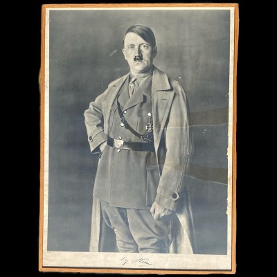 Huge A. Hitler portrait poster by H. Hoffmann
