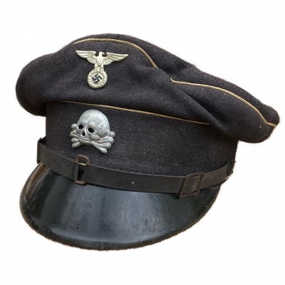 Pre-RZM Allgemeine SS visor cap - Third Reich Headgear