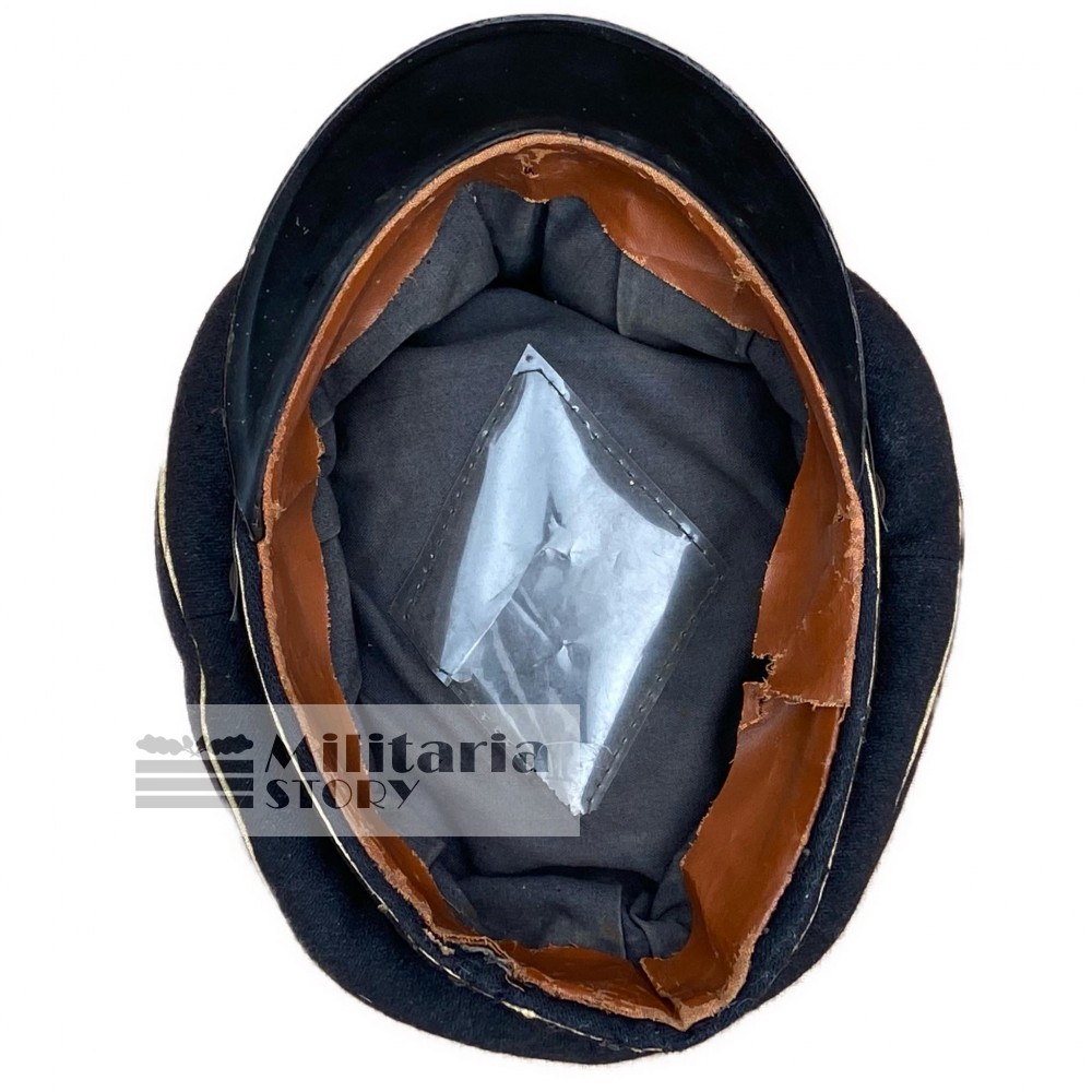 Pre-RZM Allgemeine SS visor cap - Pre-RZM Allgemeine SS visor cap: WW2 German Headgear