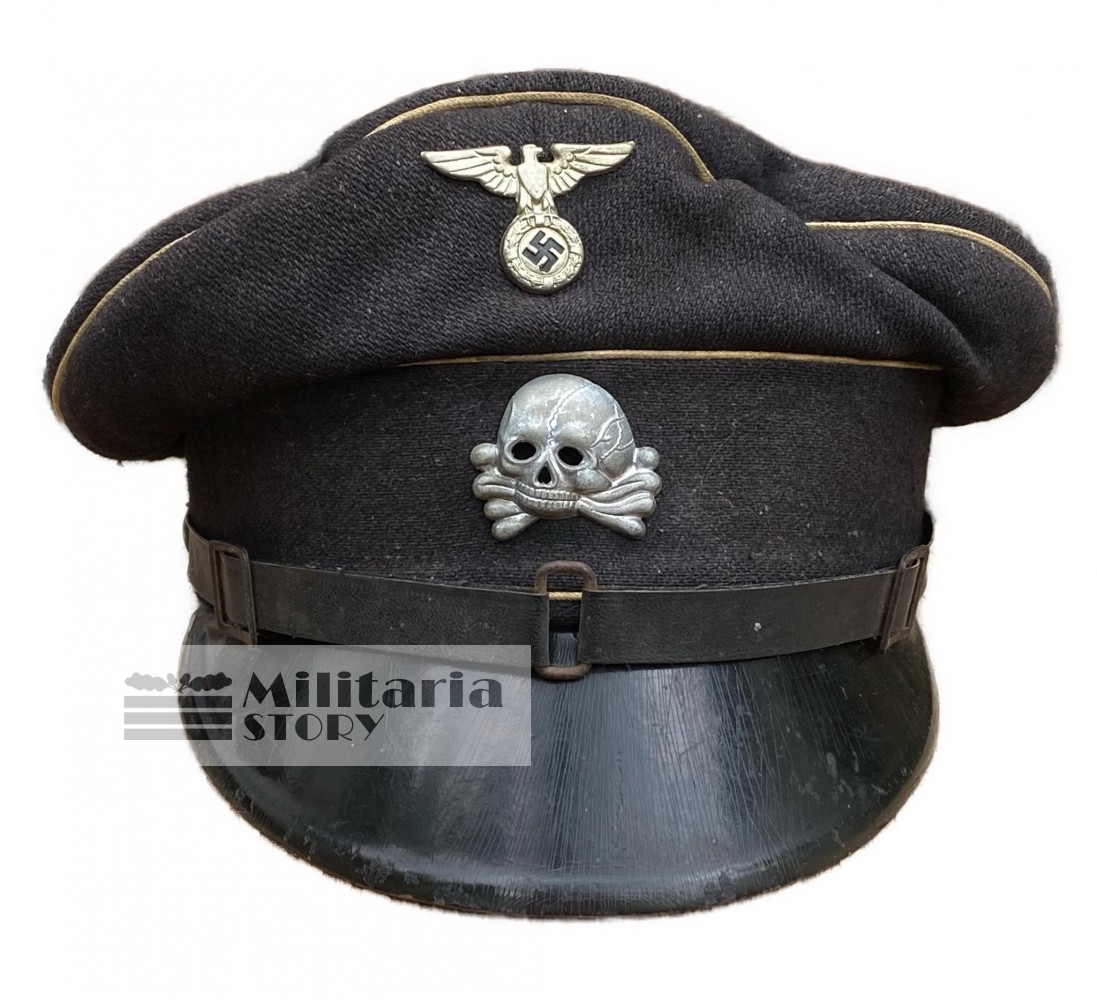 Pre-RZM Allgemeine SS visor cap - Pre-RZM Allgemeine SS visor cap: Vintage German Headgear