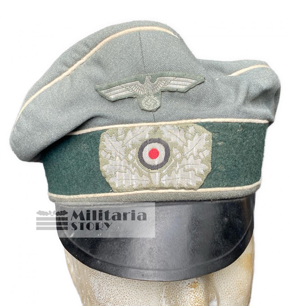 Wehrmacht Infantry crusher cap - Wehrmacht Infantry crusher cap: German Headgear