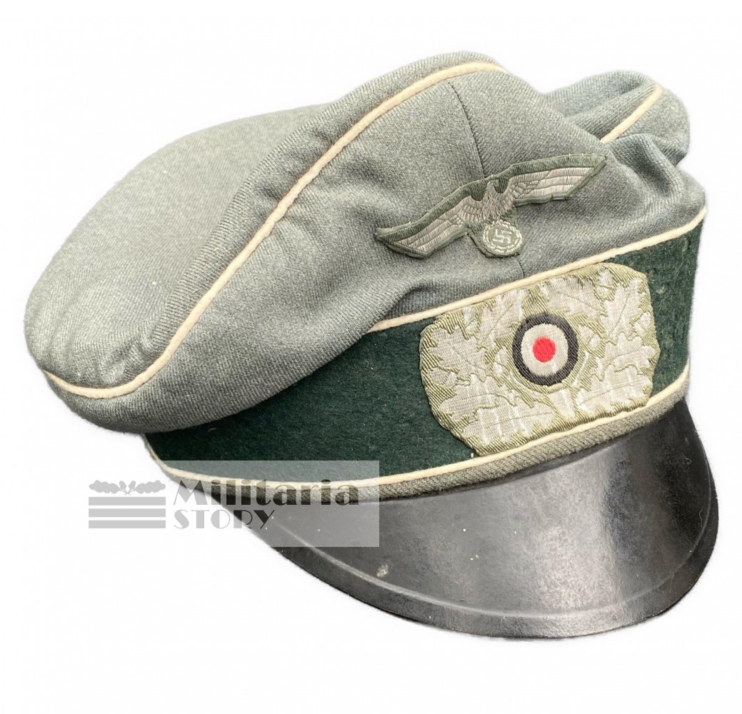 Wehrmacht Infantry crusher cap - Wehrmacht Infantry crusher cap: WW2 German Headgear