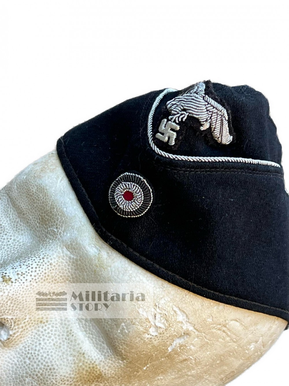 Hermann Göring Panzer Officer Side Cap - Hermann Göring Panzer Officer Side Cap: pre-war German Headgear