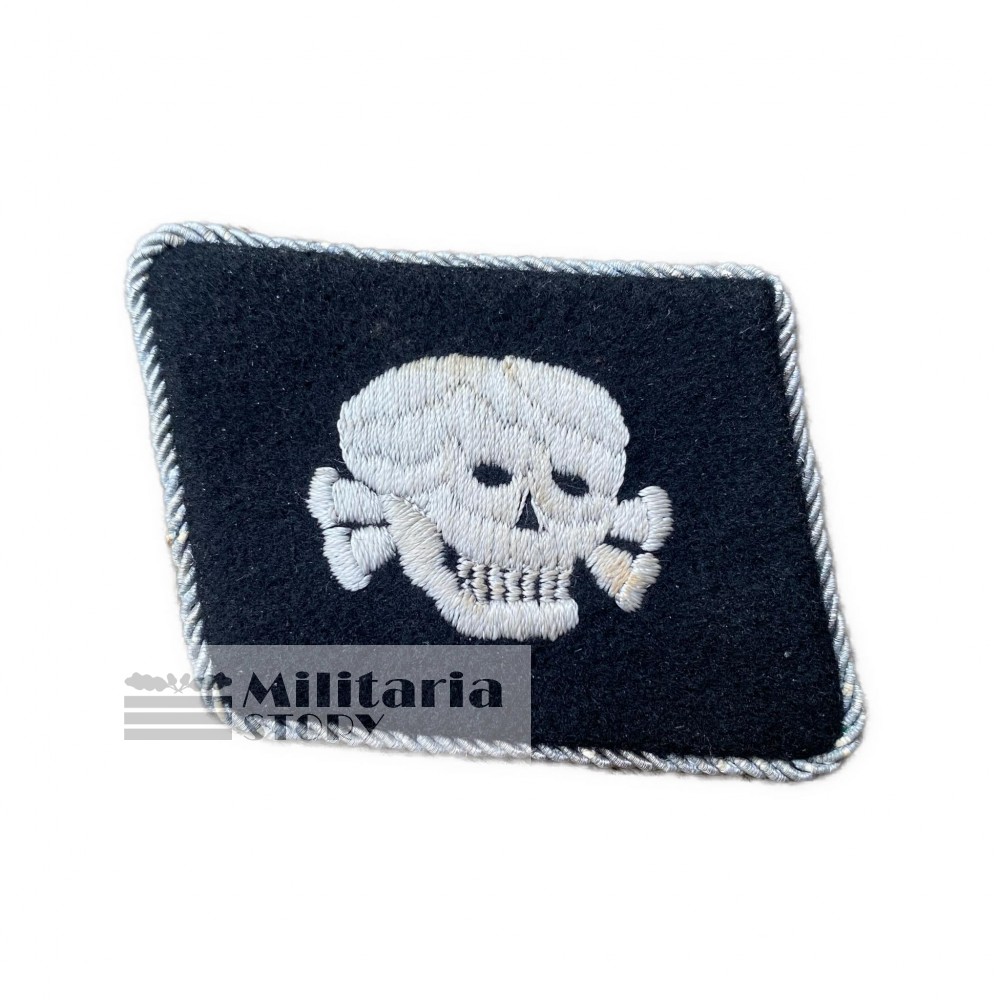 Waffen SS Totenkopf Dachau collar tab