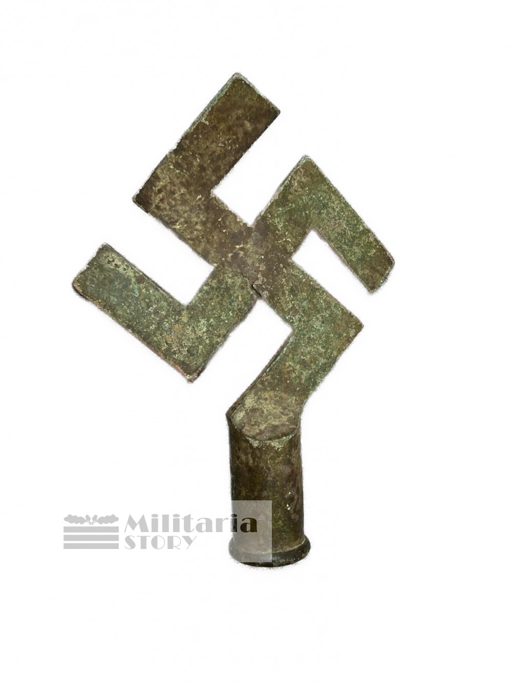 NSDAP flag pole top - NSDAP flag pole top: pre-war German Third Reich Art