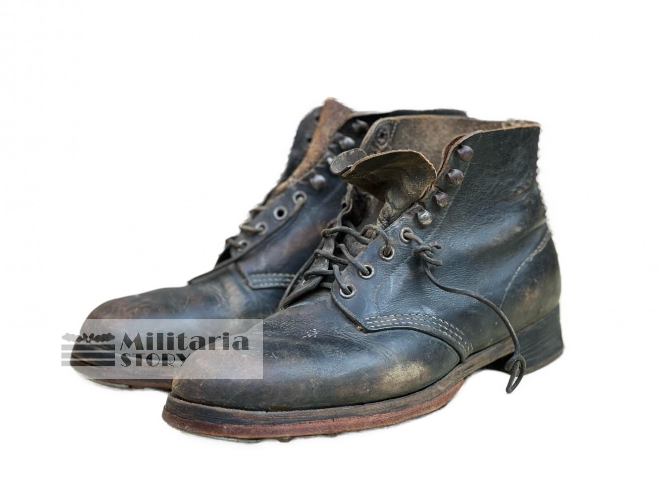 M37 SS/Heer ankle boots - M37 SS/Heer ankle boots: German Equipment