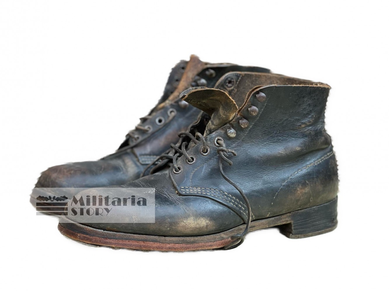 M37 SS/Heer ankle boots - M37 SS/Heer ankle boots: WW2 German Equipment