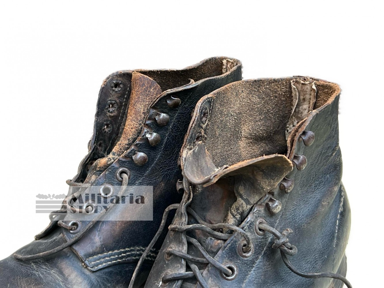 M37 SS/Heer ankle boots - M37 SS/Heer ankle boots: Vintage German Equipment