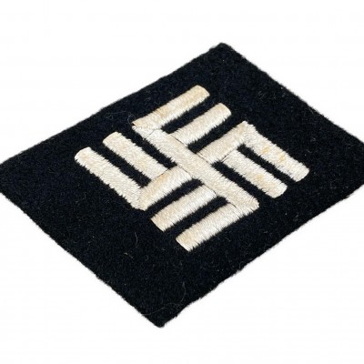 Waffen SS Dachau Temporary Guard collar tab