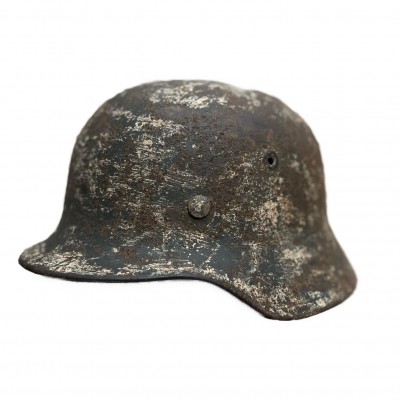 M40 Heer Winter Camo Helmet Stalingrad