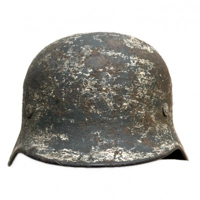 M40 Heer Winter Camo Helmet Stalingrad