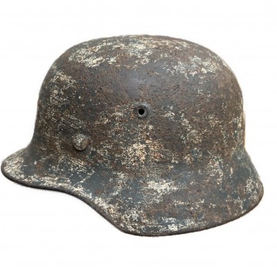 M40 Heer Winter Camo Helmet Stalingrad