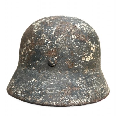 M40 Heer Winter Camo Helmet Stalingrad