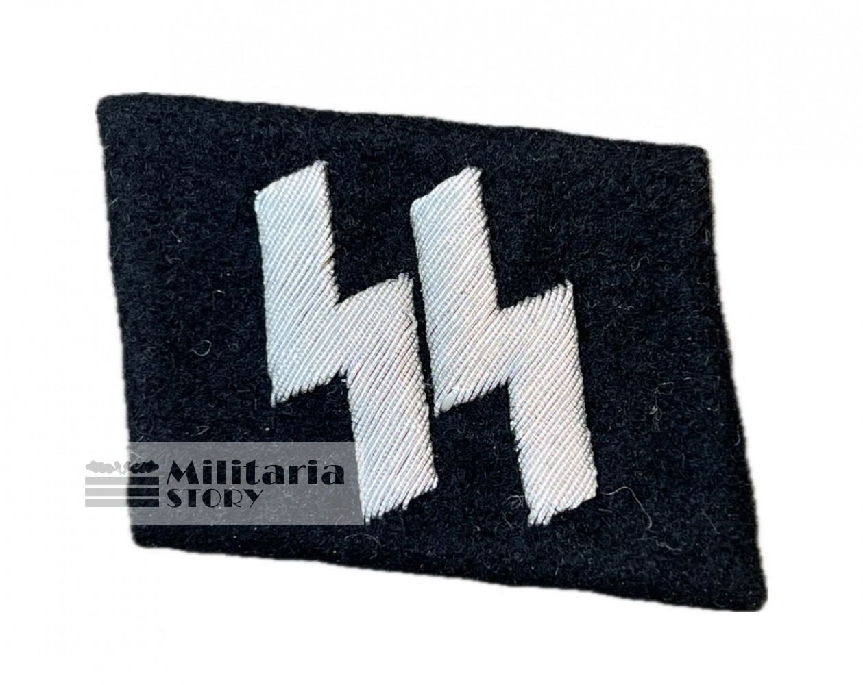 Waffen SS EM/NCO collar tab - Waffen SS EM/NCO collar tab: Third Reich Insignia