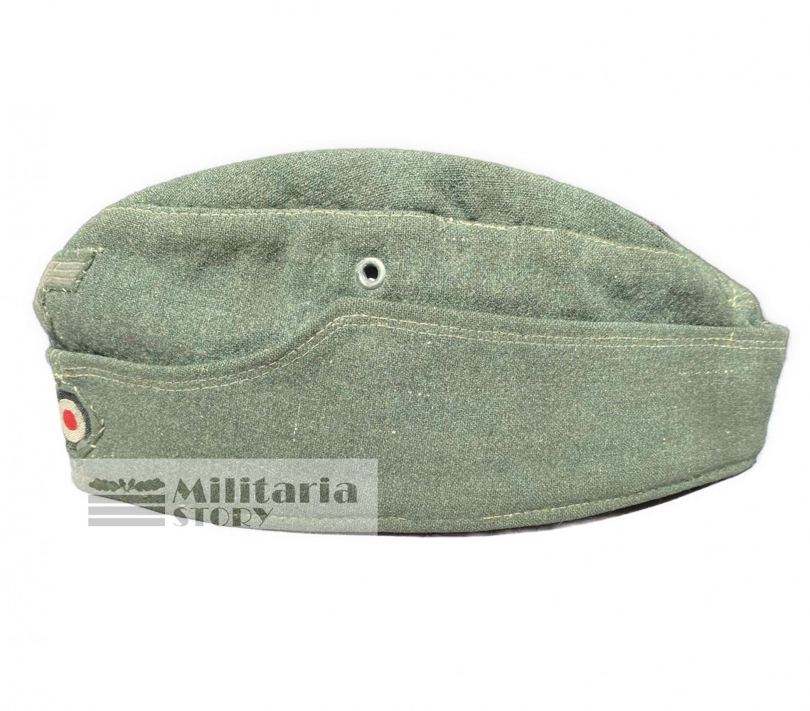 M38 Heer side cap - M38 Heer side cap: Vintage German Headgear