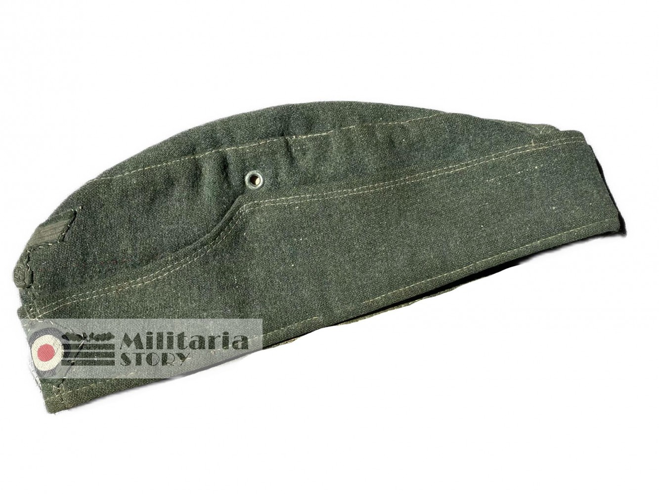 M38 Heer side cap - M38 Heer side cap: Vintage German Headgear