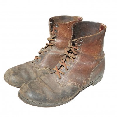 Heer/SS M37 ankle boots - Vintage German Equipment