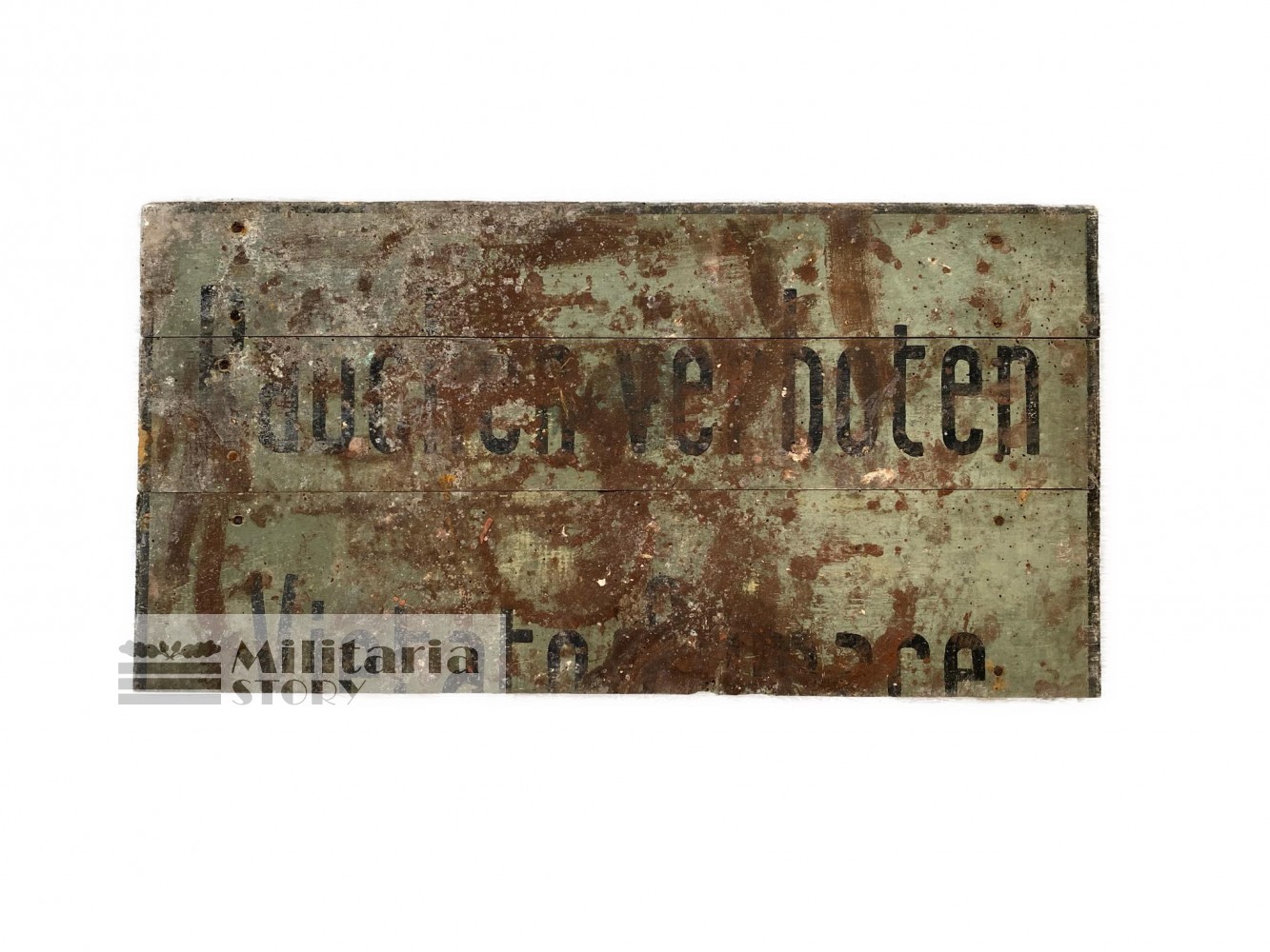 WW2 German military sign