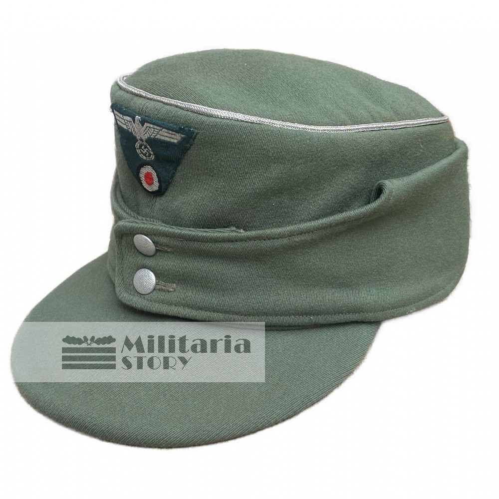 Heer Officer M43 field cap - Heer Officer M43 field cap: Third Reich Headgear