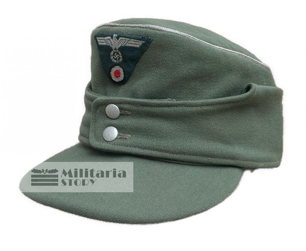 Heer Officer M43 field cap - Heer Officer M43 field cap: Third Reich Headgear