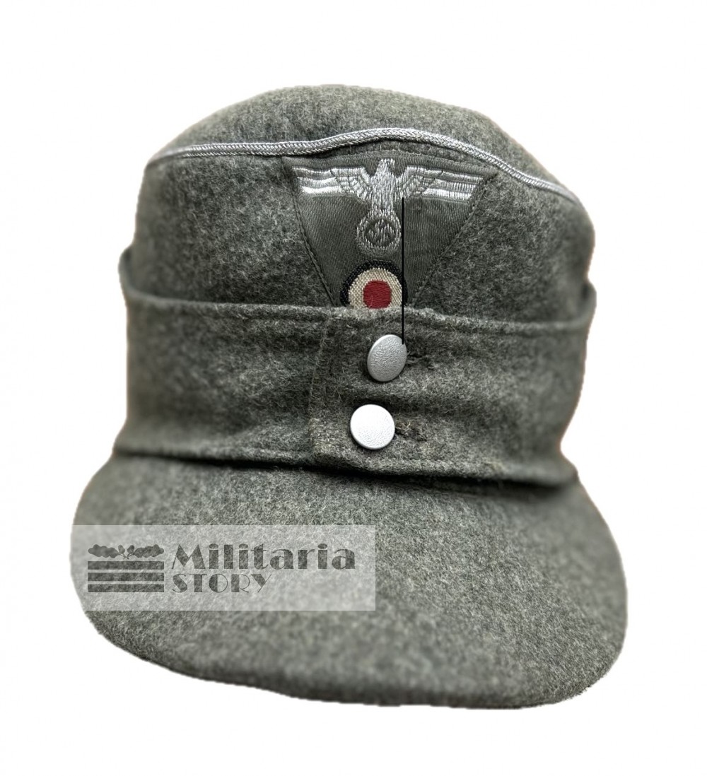 Heer officer Feldmutze Field cap - Heer officer Feldmutze Field cap: WW2 German Headgear