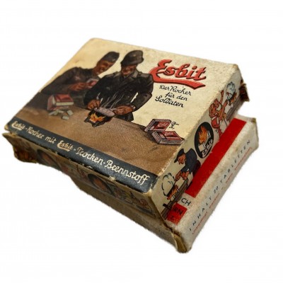 Wehrmacht Esbit Cooker and Fuel Blok in original Box