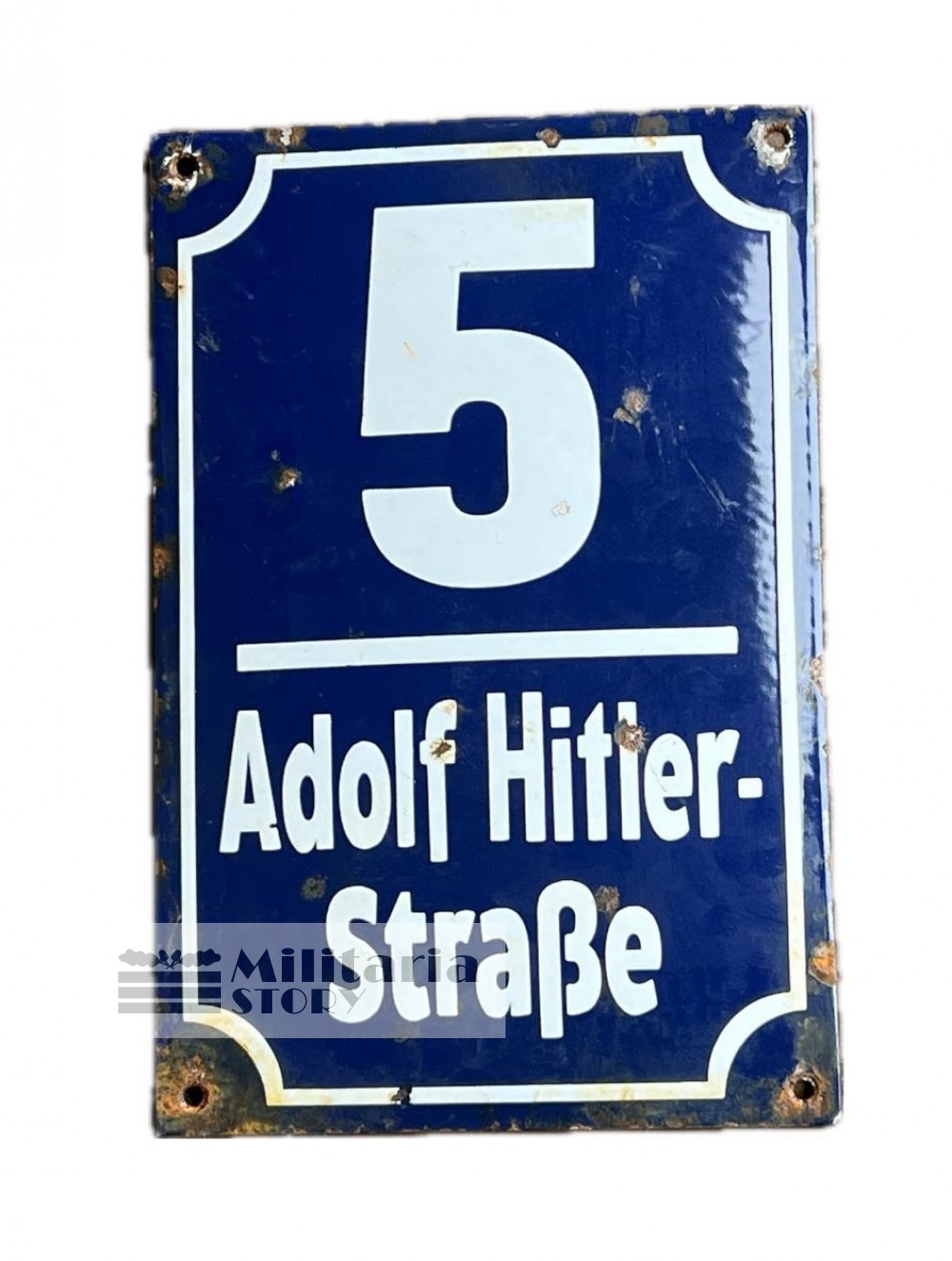 Adolf Hitler Bulding street sing Rare