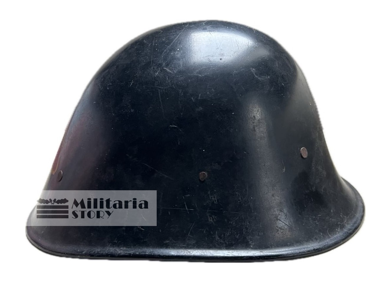 Dutch NSB M27 Steel helmet RARE!! - Dutch NSB M27 Steel helmet RARE!!: Third Reich Headgear