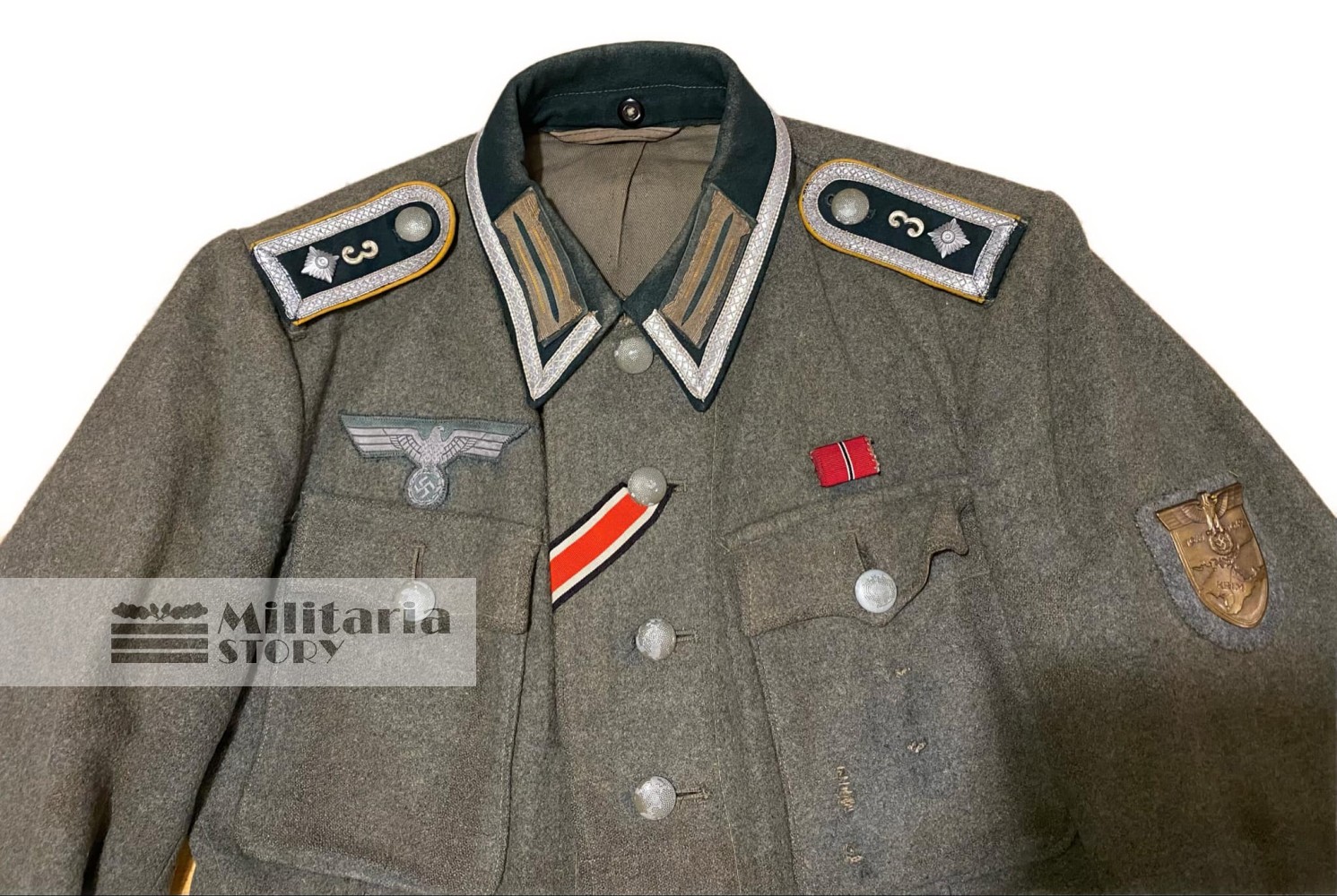 Killer Heer NCO Cavalry "3" M42 TUNIC - Killer Heer NCO Cavalry "3" M42 TUNIC: WW2 German Uniforms