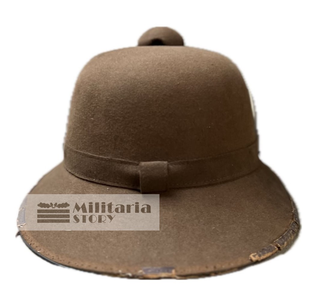 Tropical / DAK Pith Helmet - Tropical / DAK Pith Helmet: pre-war German Equipment