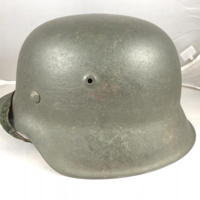 Waffen SS M42 steel helmet