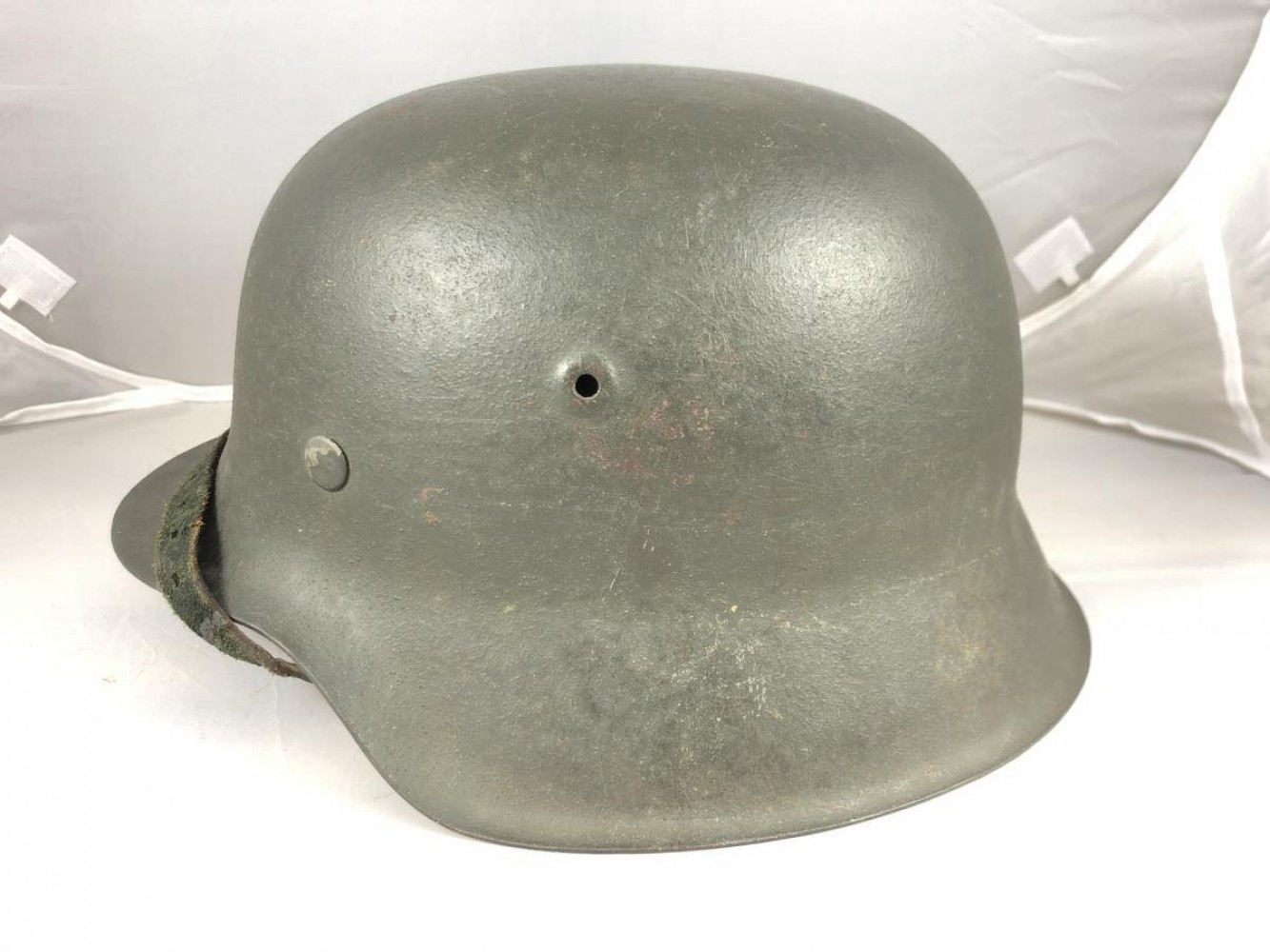 Waffen SS M42 steel helmet - Waffen SS M42 steel helmet: pre-war German Headgear