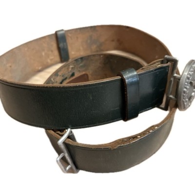 III Reich forestry The belt and the buckle (dark green)