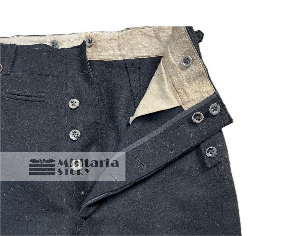 Waffen-SS panzer trousers Rare - Waffen-SS panzer trousers Rare: Third Reich Uniforms